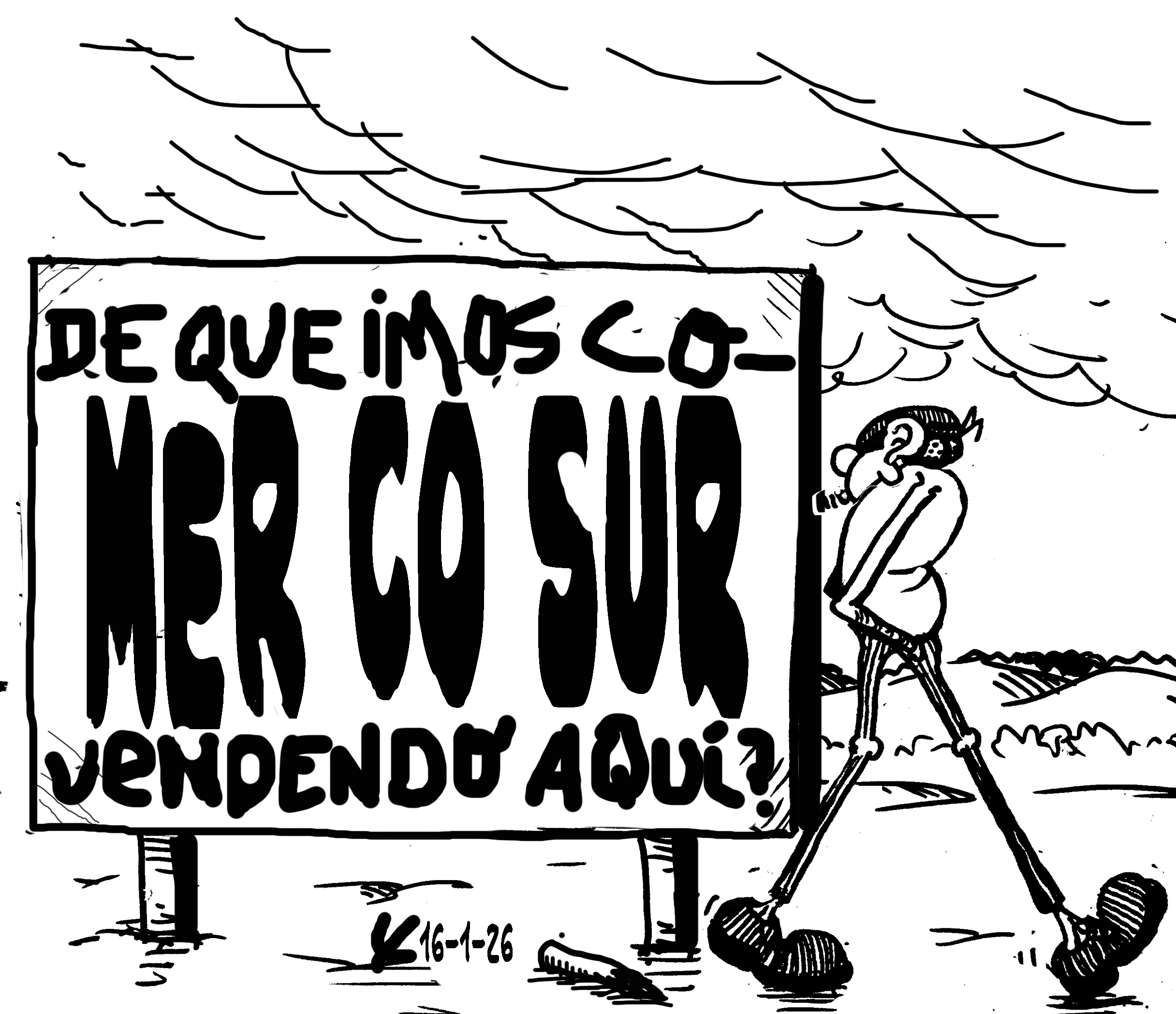 Viñeta de O Carrabouxo do 16 de xaneiro de 2026