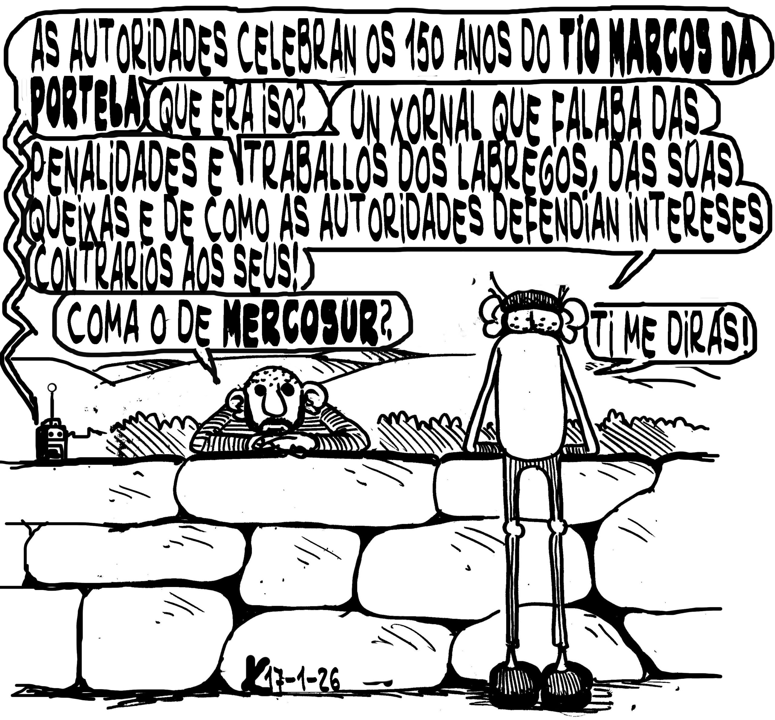 Viñeta de O Carrabouxo do 17 de xaneiro de 2026