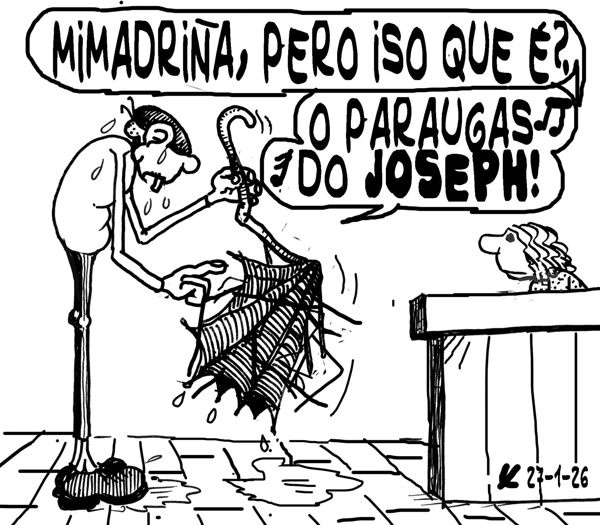 Viñeta de O Carrabouxo do 27 de xaneiro de 2026