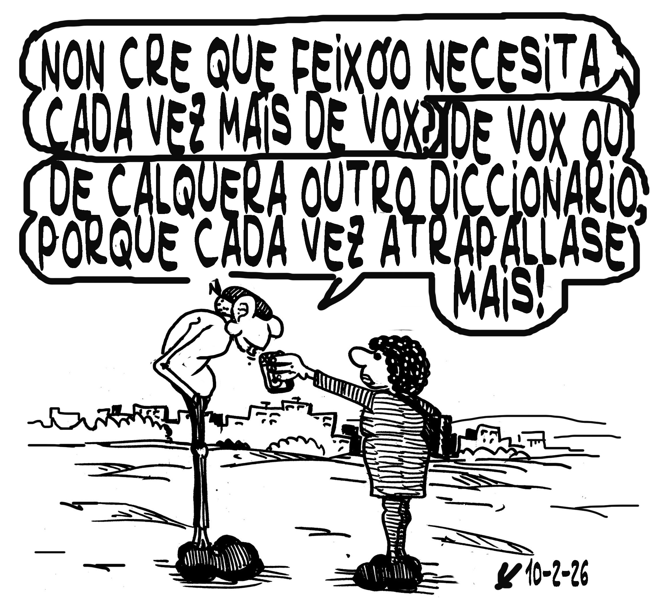 Viñeta de O Carrabouxo do 10 de febreiro de 2026