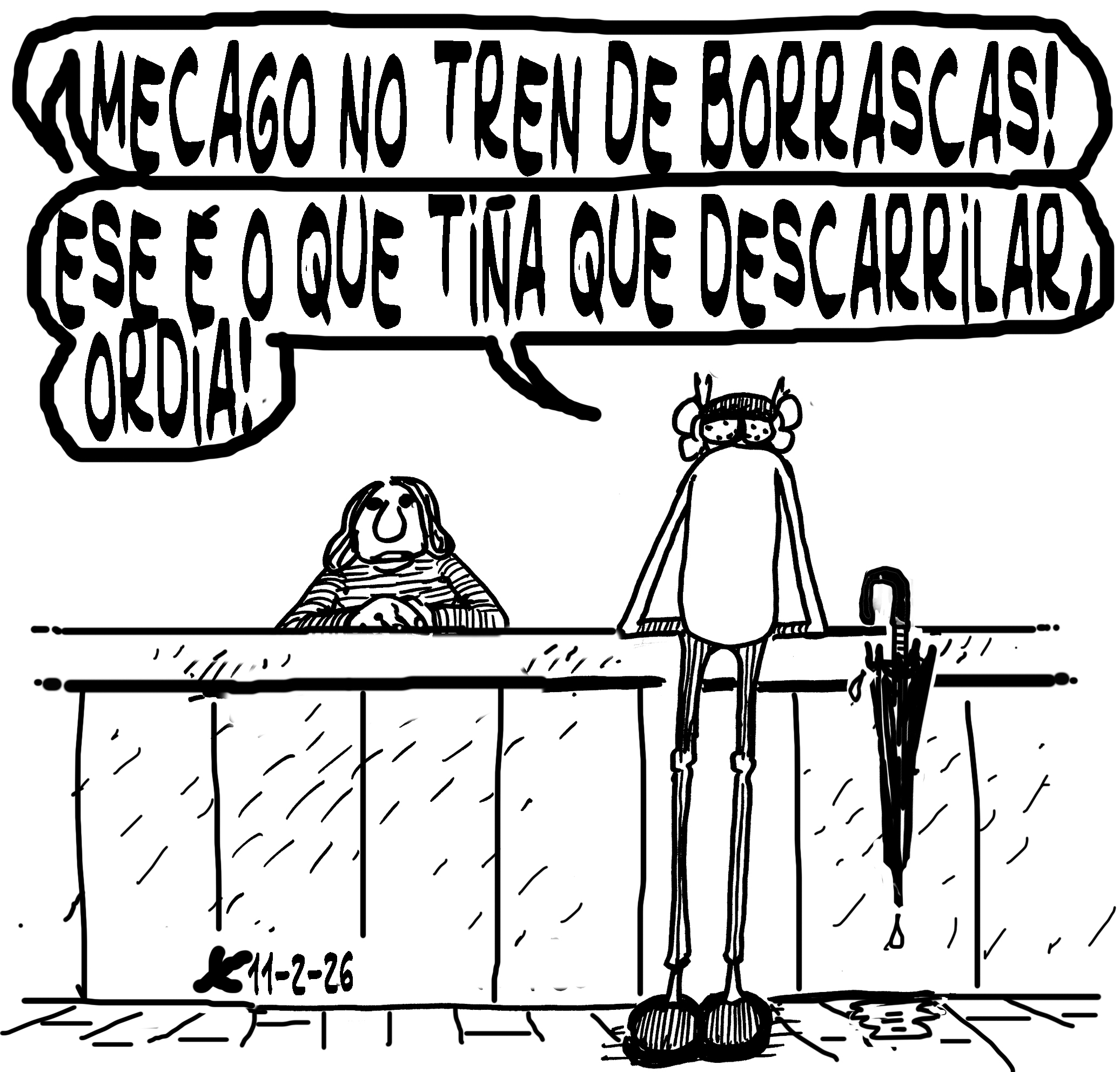 Viñeta de O Carrabouxo do 11 de febreiro de 2026