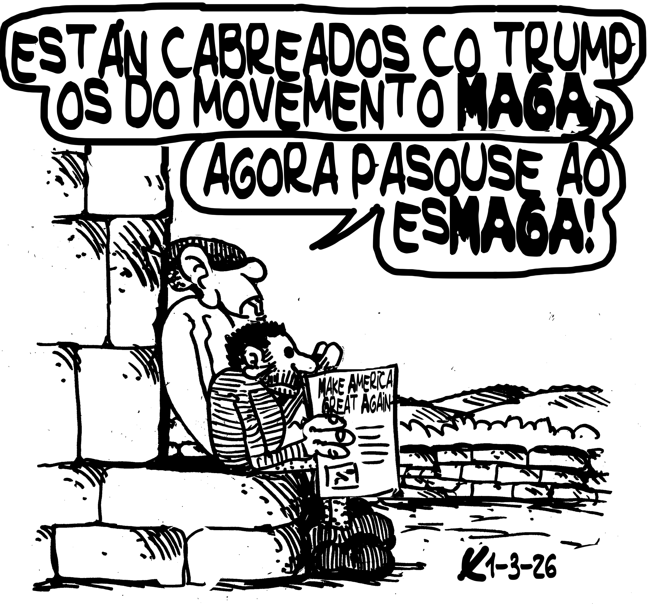 Viñeta de O Carrabouxo do 1 de marzo de 2026