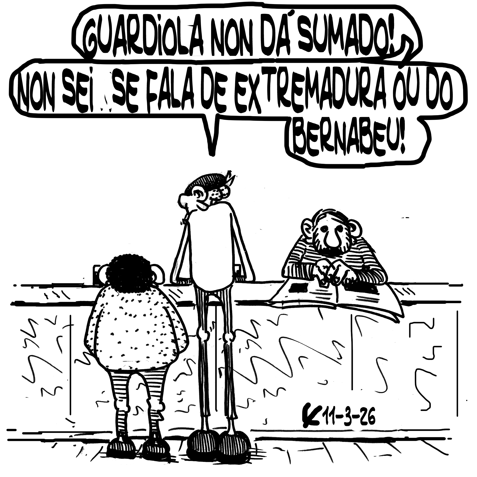Viñeta de O Carrabouxo do 11 de marzo de 2026