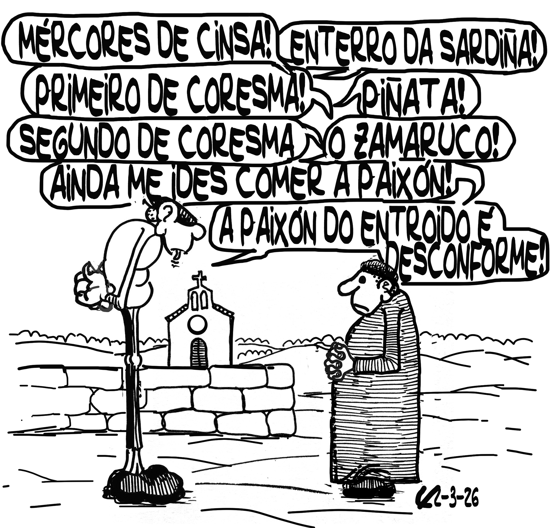 Viñeta de O Carrabouxo do 2 de marzo de 2026