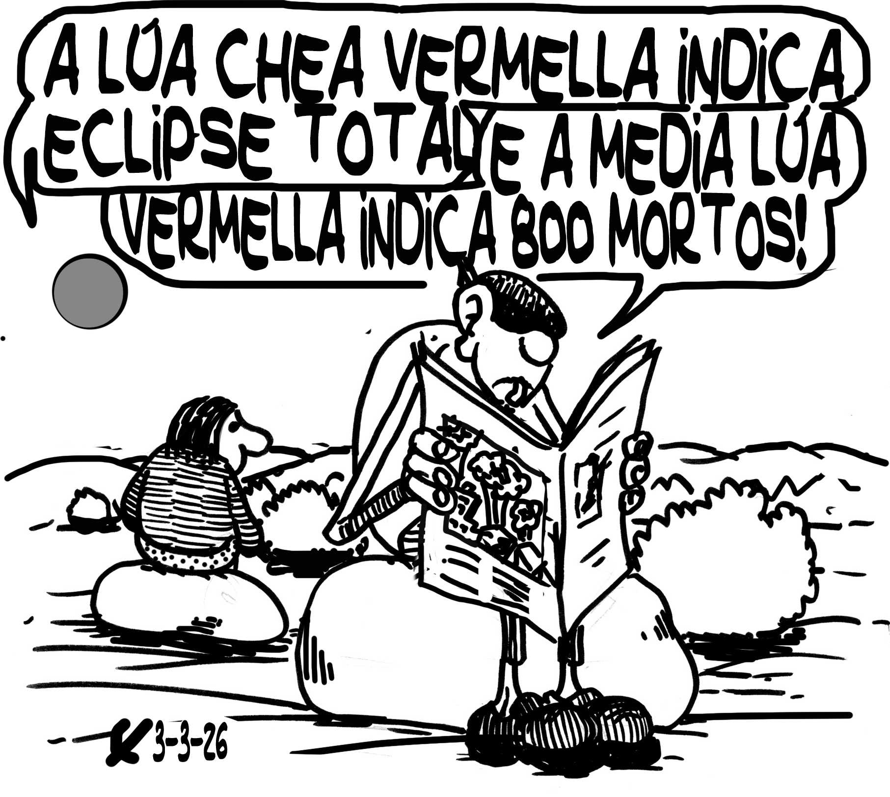 Viñeta de O Carrabouxo do 3 de marzo de 2026
