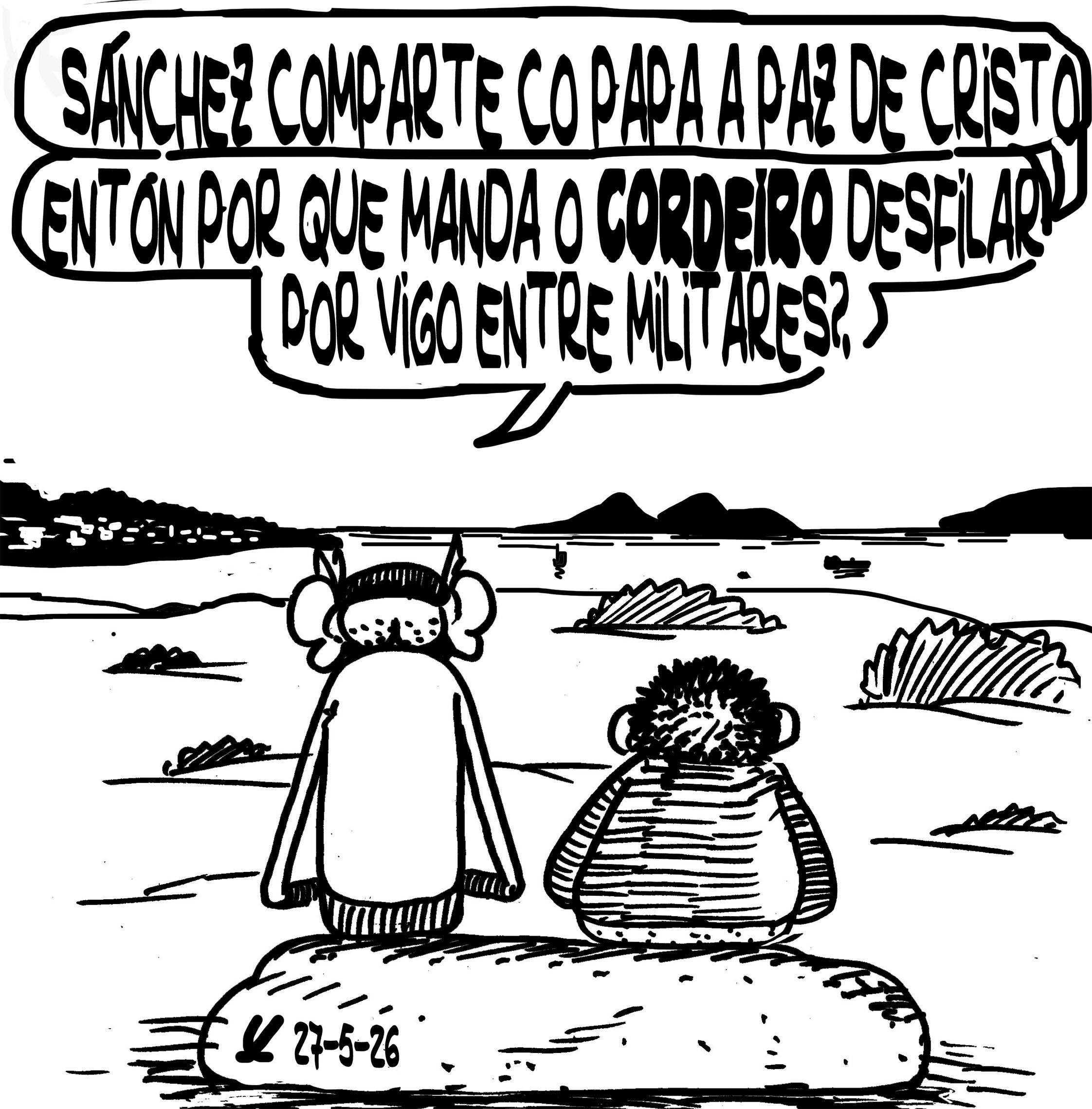 Viñeta de O Carrabouxo do 28 de maio de 2026