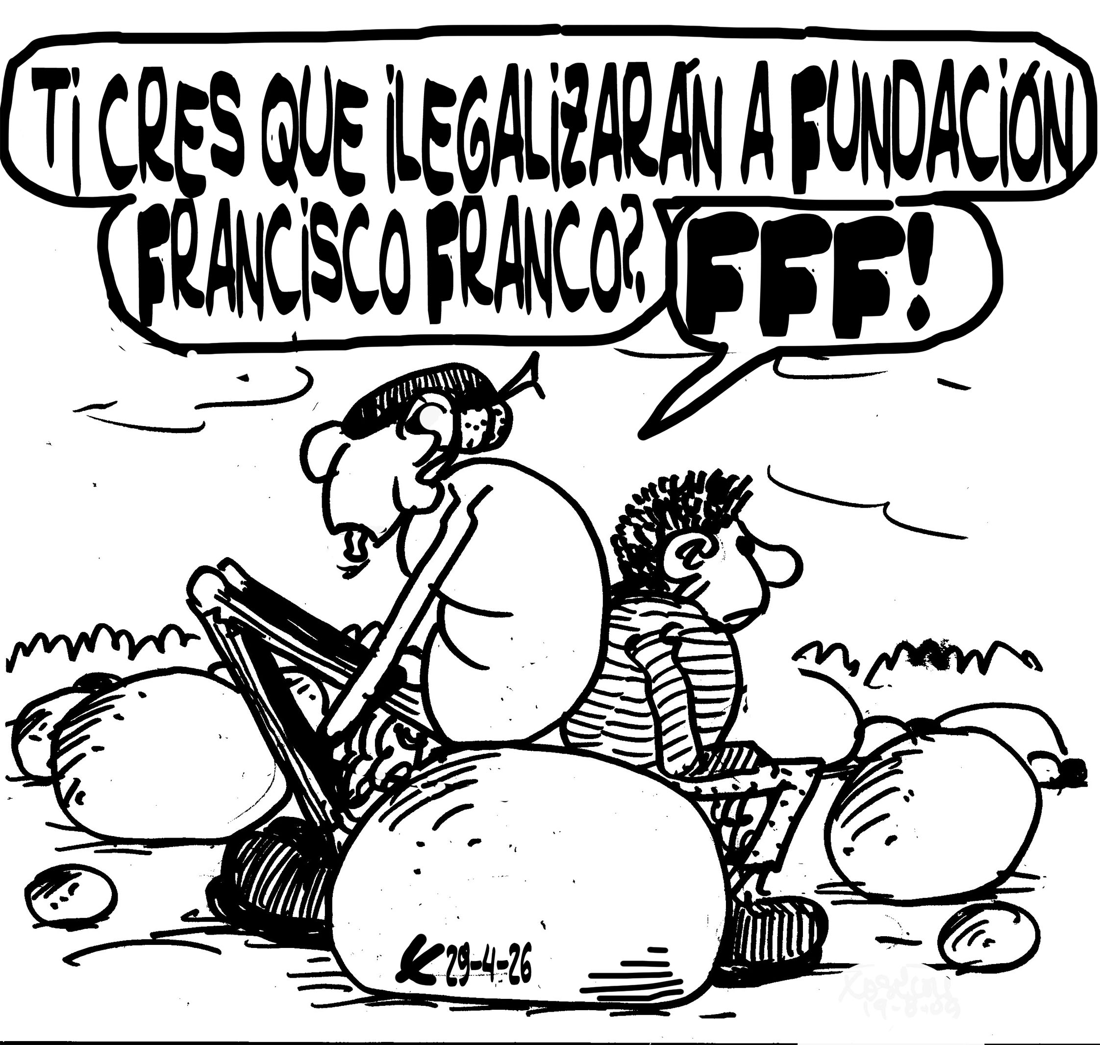 Viñeta de O Carrabouxo do 29 de abril de 2026