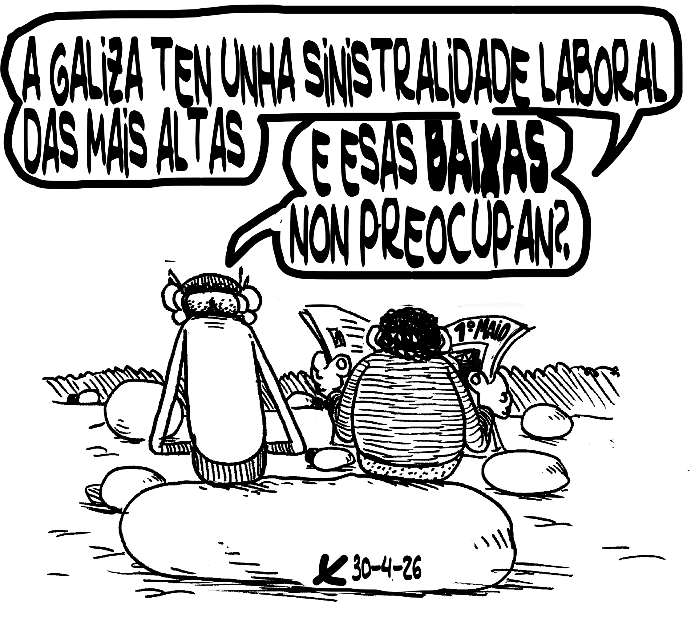 Viñeta de O Carrabouxo do 30 de abril de 2026