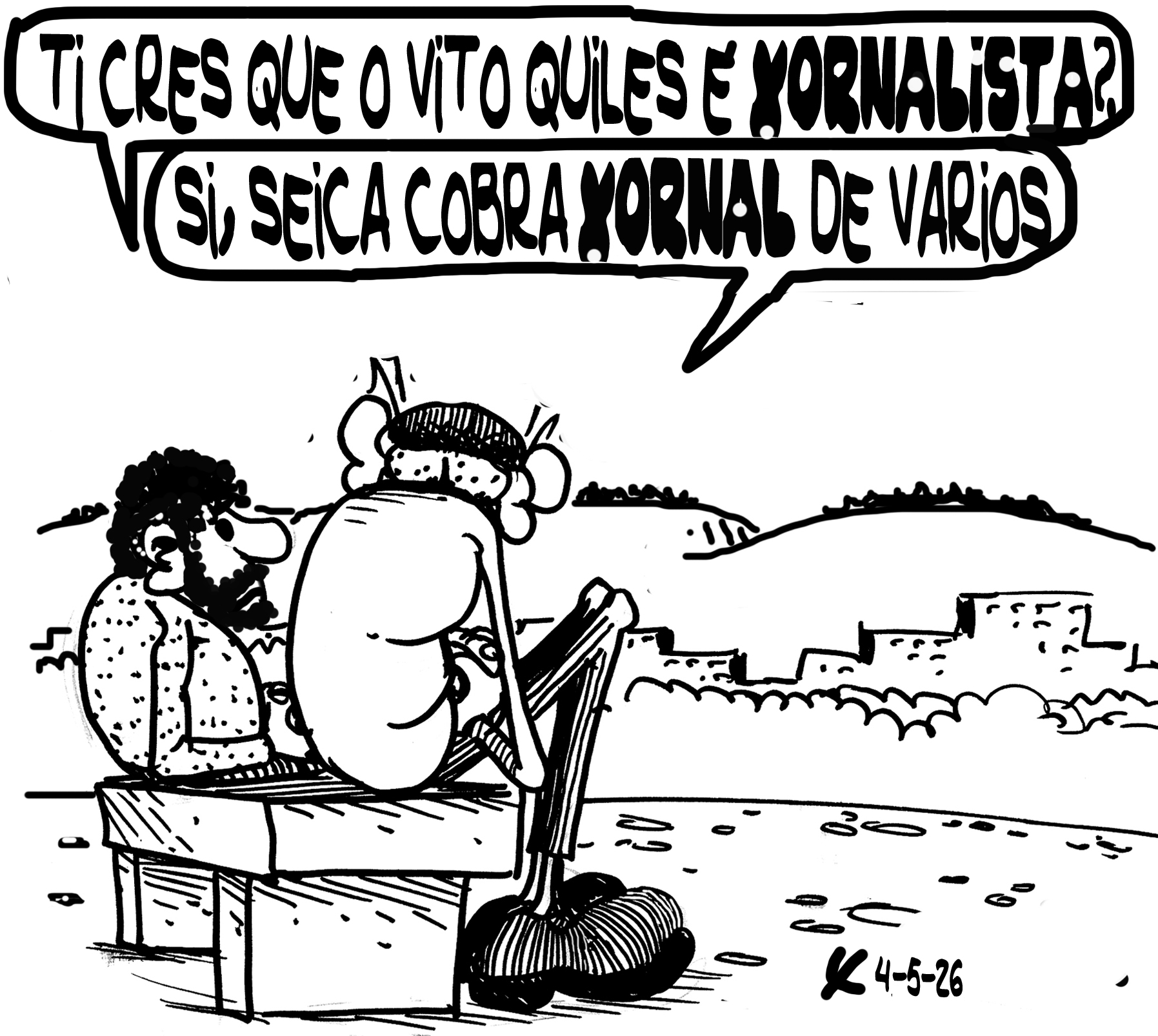 Viñeta de O Carrabouxo do 4 de maio de 2026