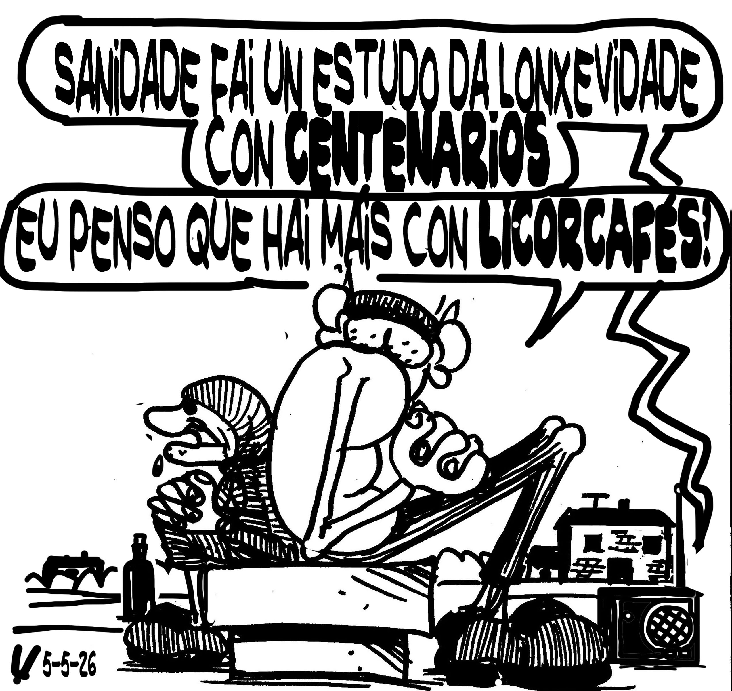 Viñeta de O Carrabouxo do 5 de maio de 2026