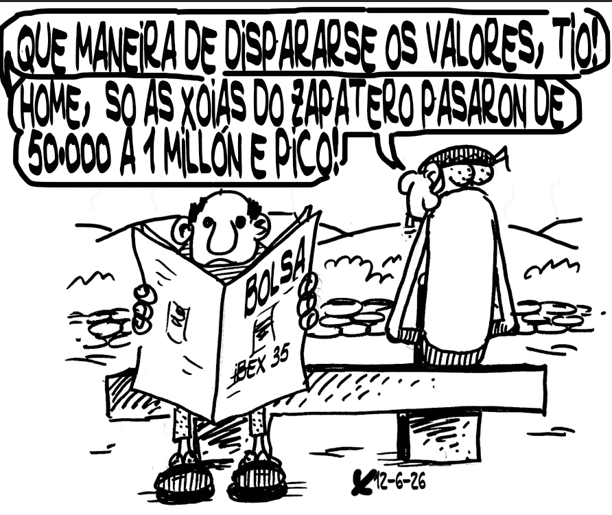 Viñeta de O Carrabouxo do 12 de xuño de 2026