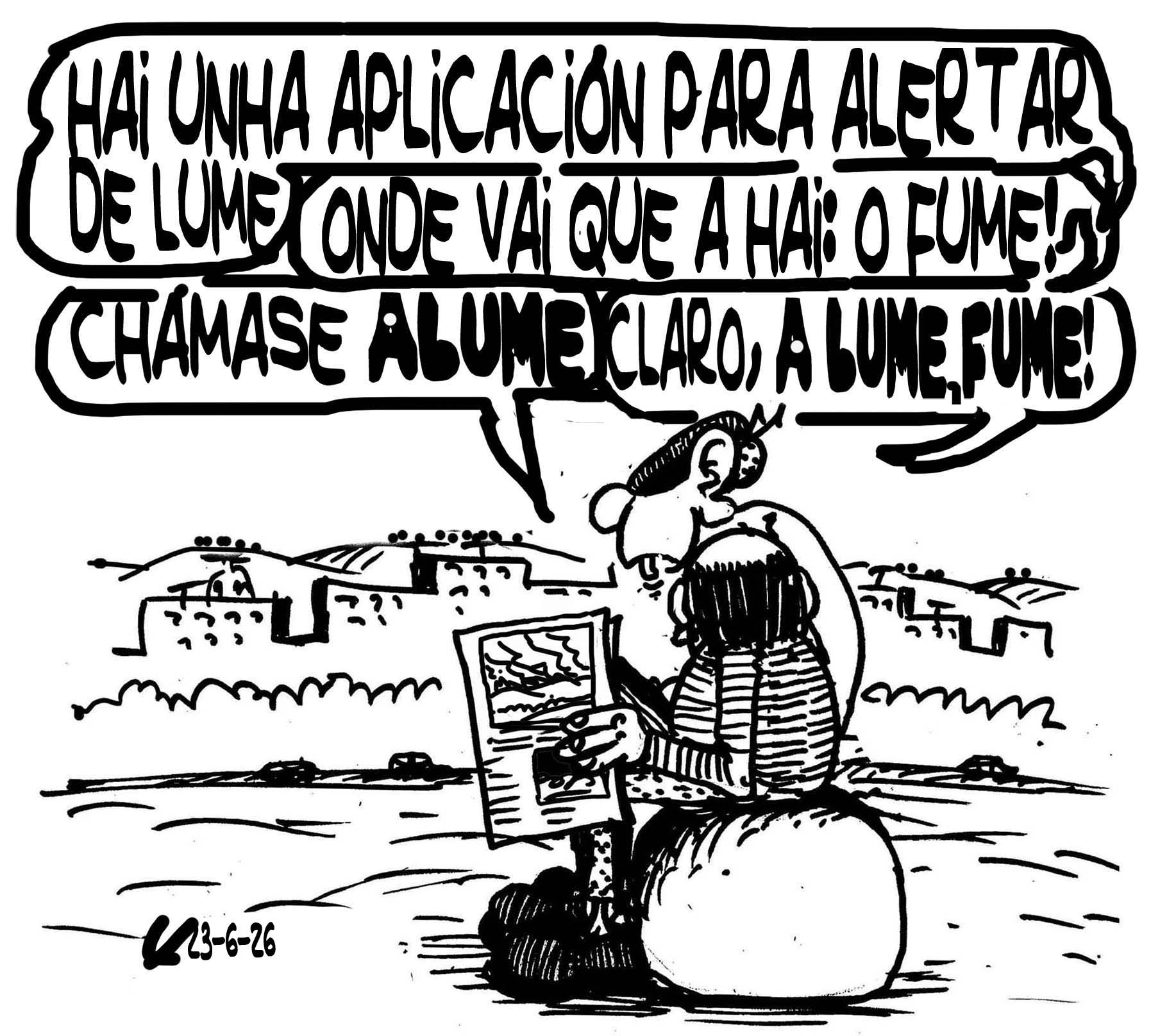 Viñeta de O Carrabouxo do 23 de xuño de 2026