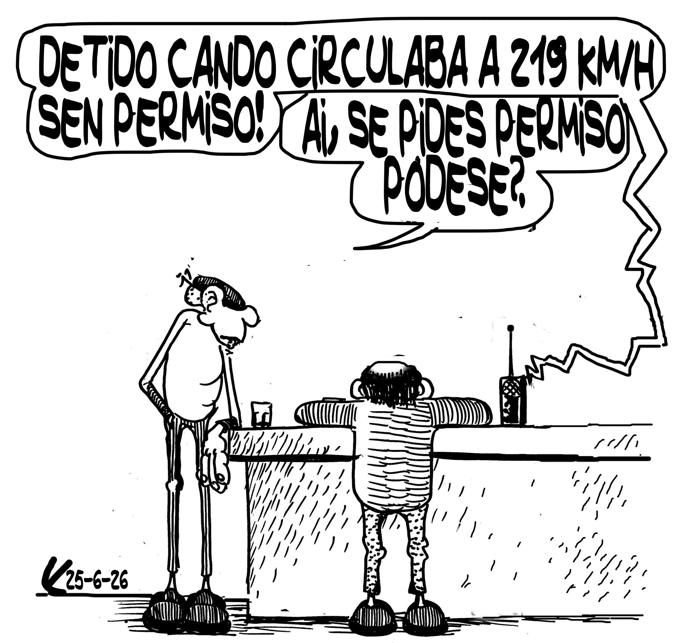 Viñeta de O Carrabouxo do 25 de xuño de 2026