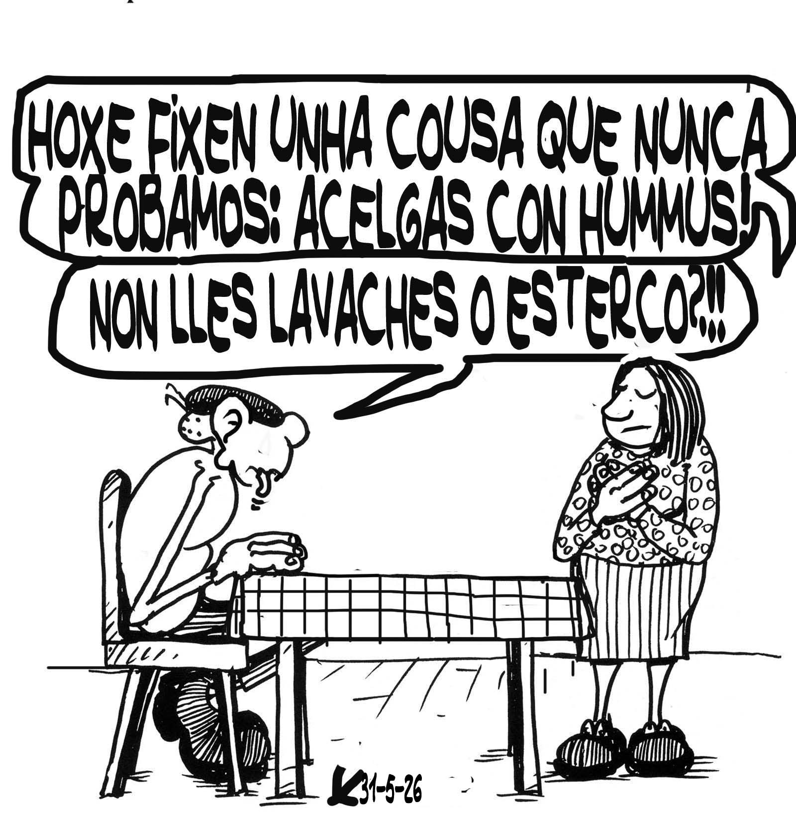 Viñeta de O Carrabouxo do 31 de maio de 2026