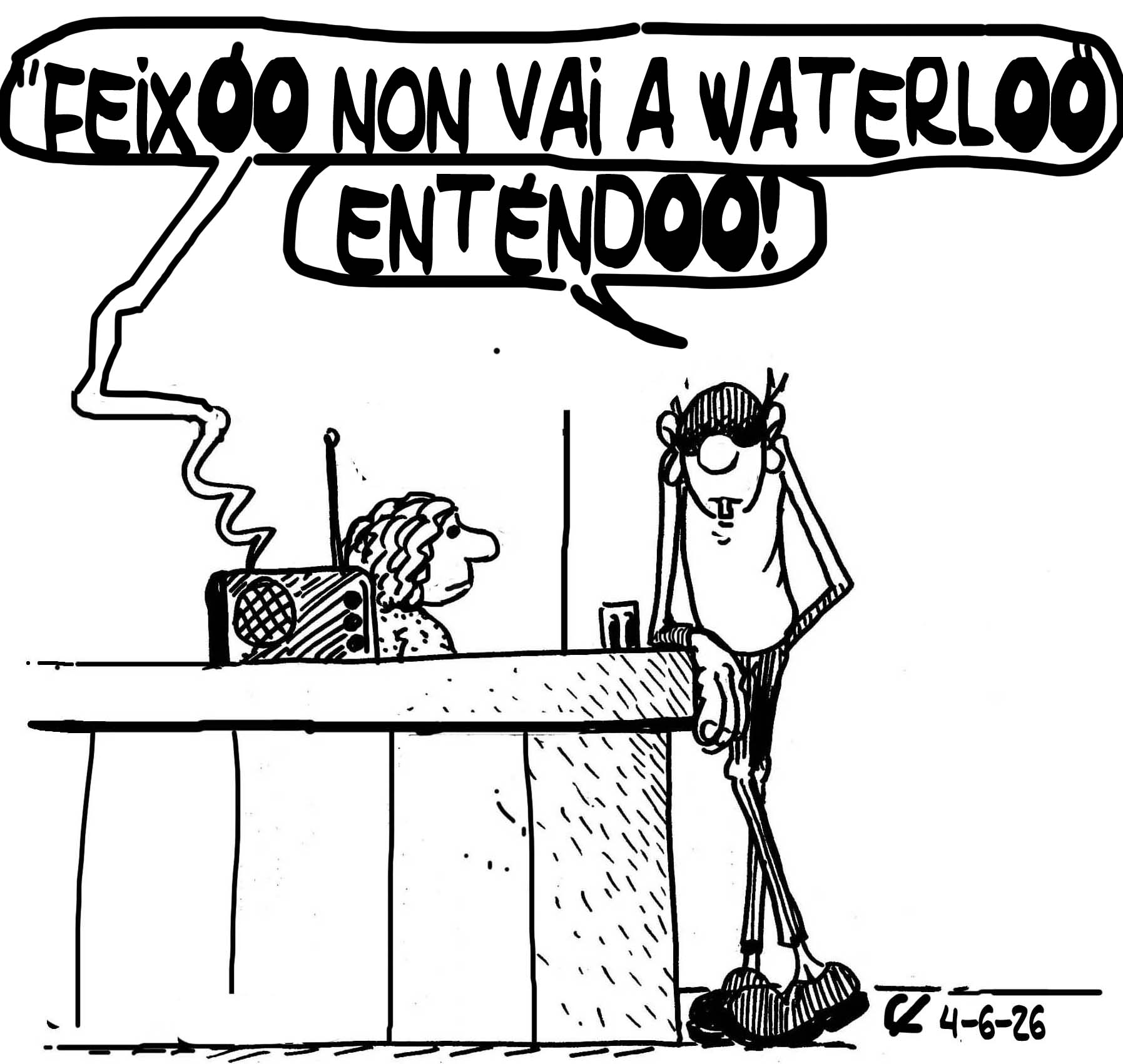 Viñeta de O Carrabouxo do 4 de xuño de 2026