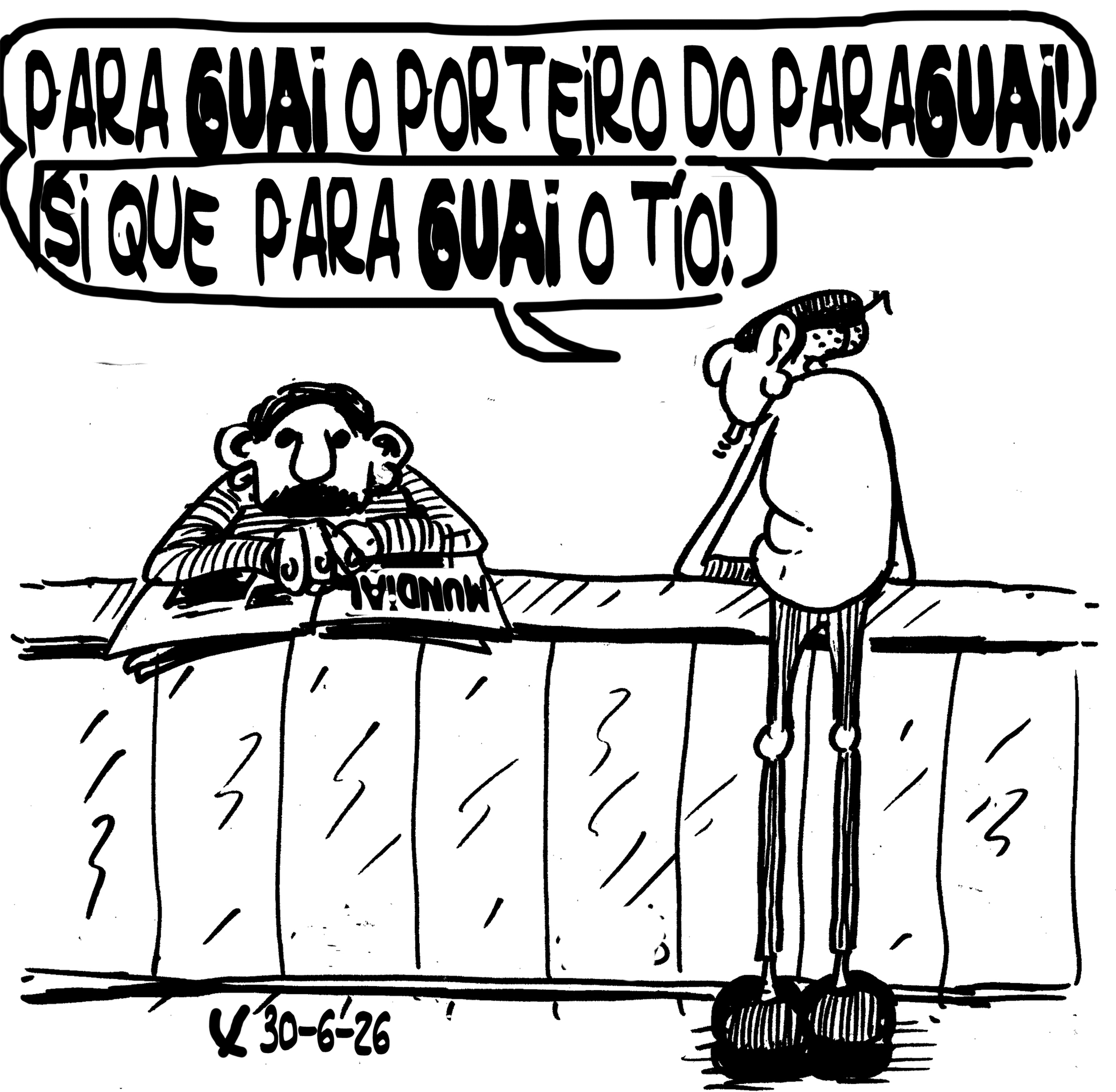 Viñeta de O Carrabouxo do 30 de xuño de 2026