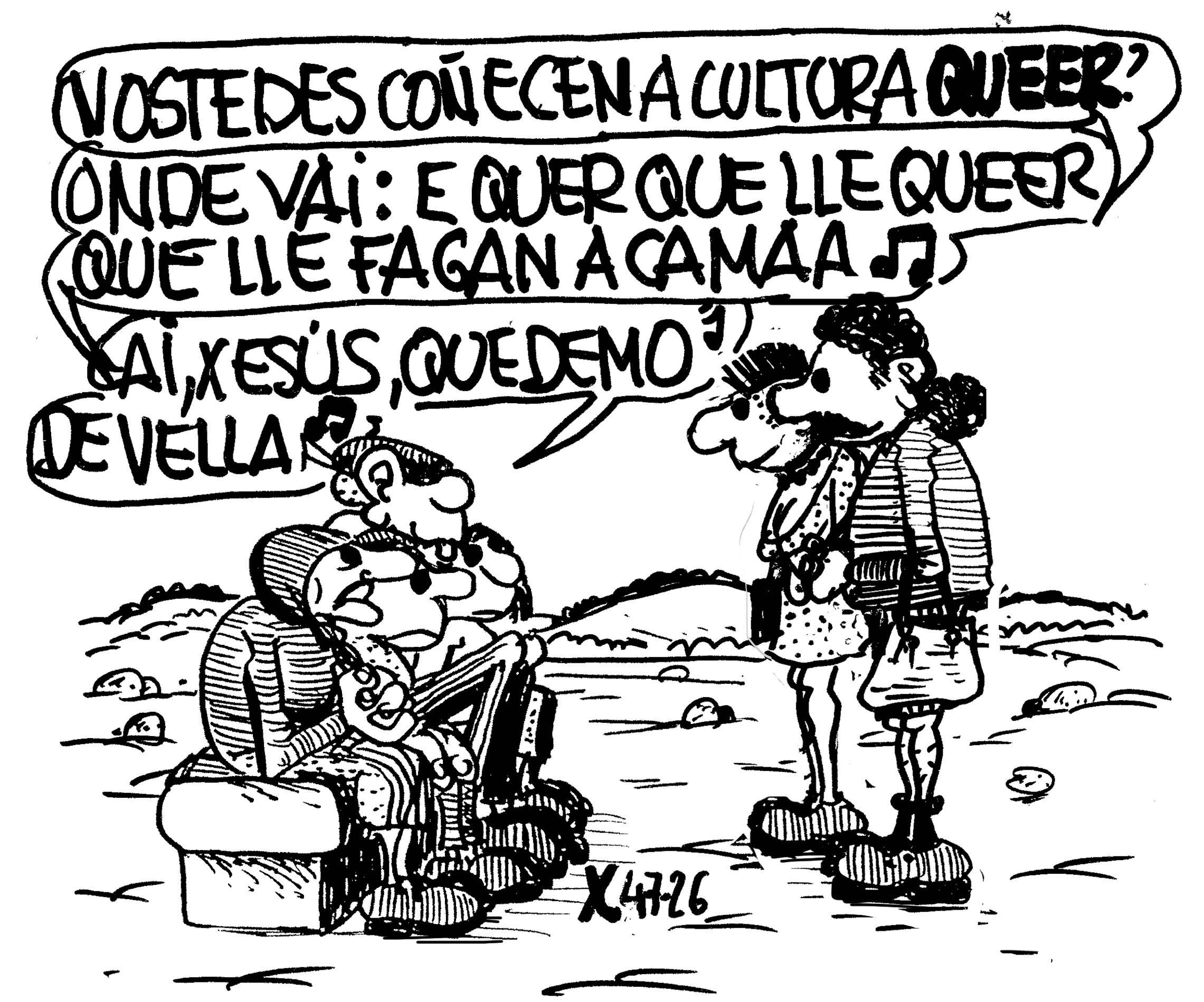 Viñeta de O Carrabouxo do 4 de xullo de 2026