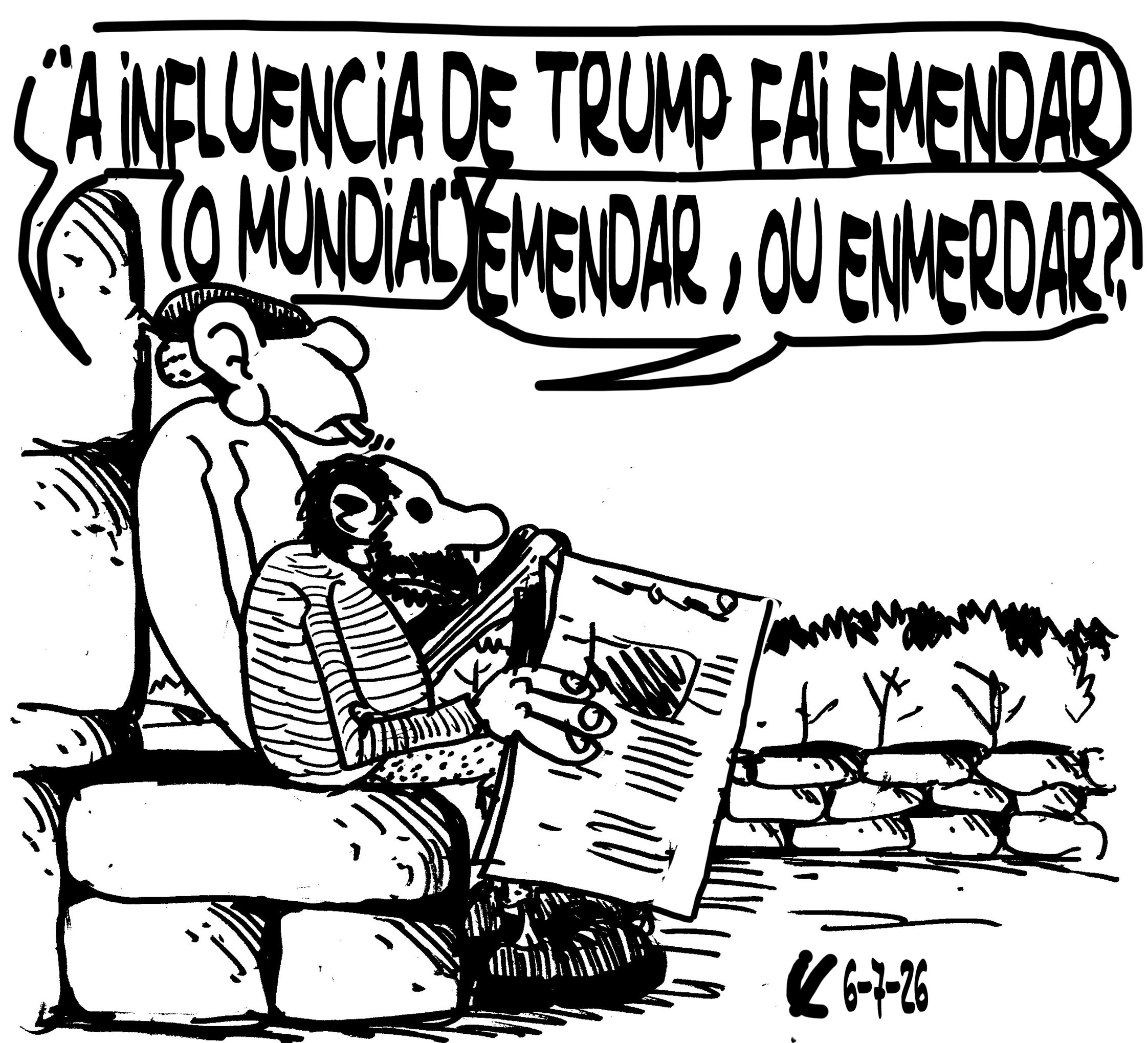 Viñeta de O Carrabouxo do 6 de xullo de 2026