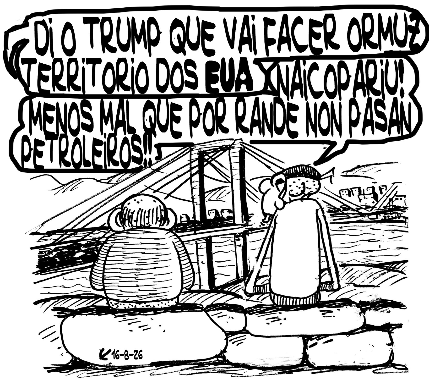 Viñeta de O Carrabouxo do 16 de agosto de 2026