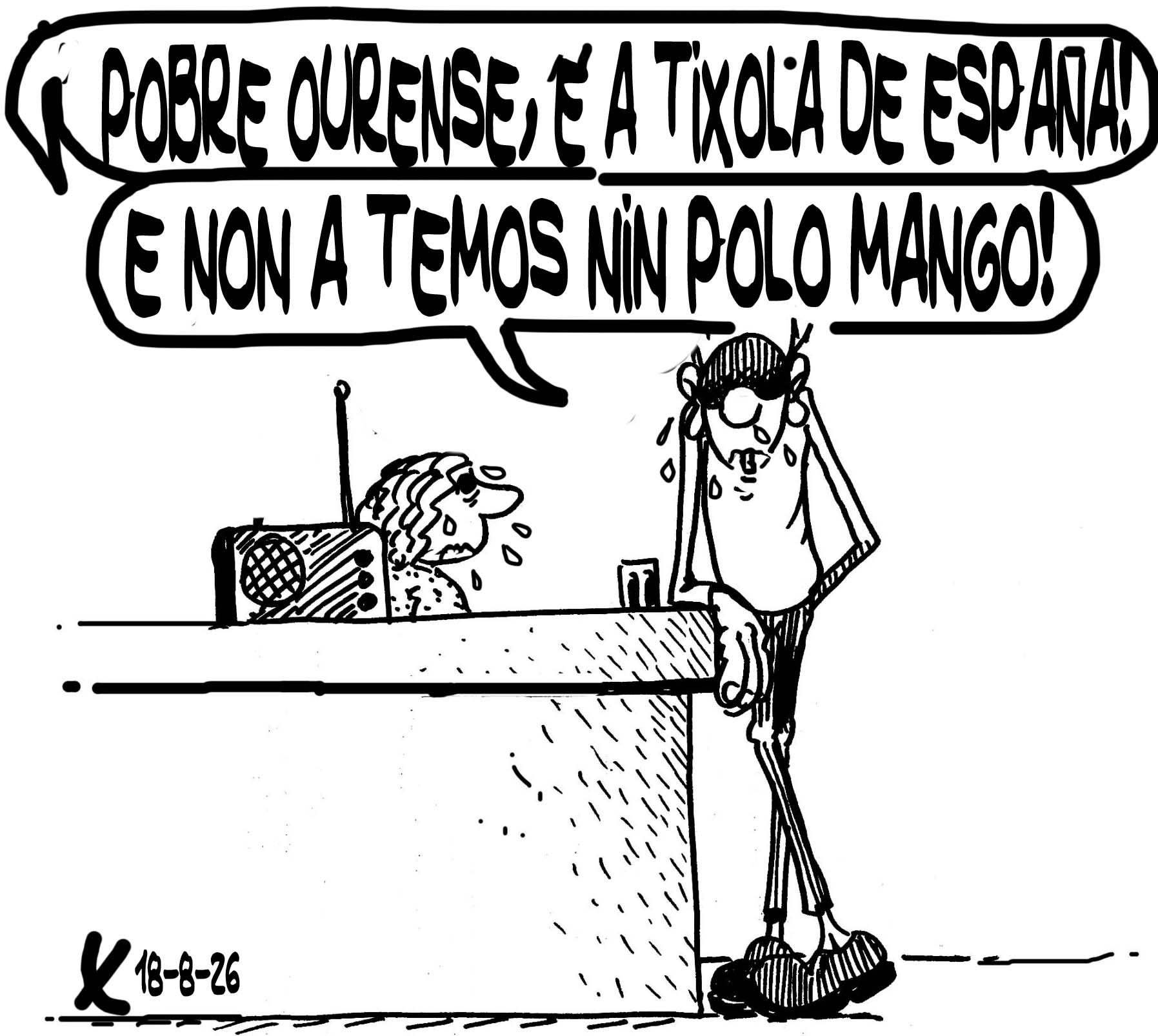 Viñeta de O Carrabouxo do 18 de agosto de 2026