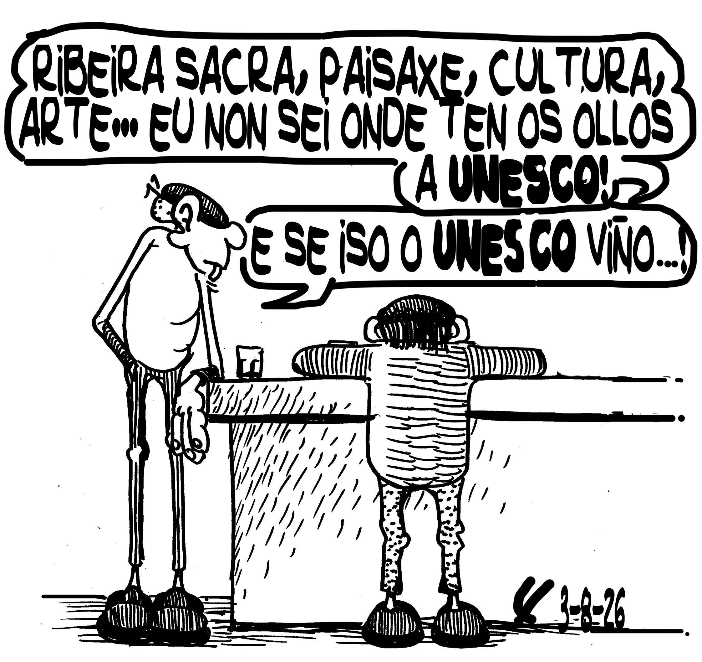 Viñeta de O Carrabouxo do 3 de agosto de 2026
