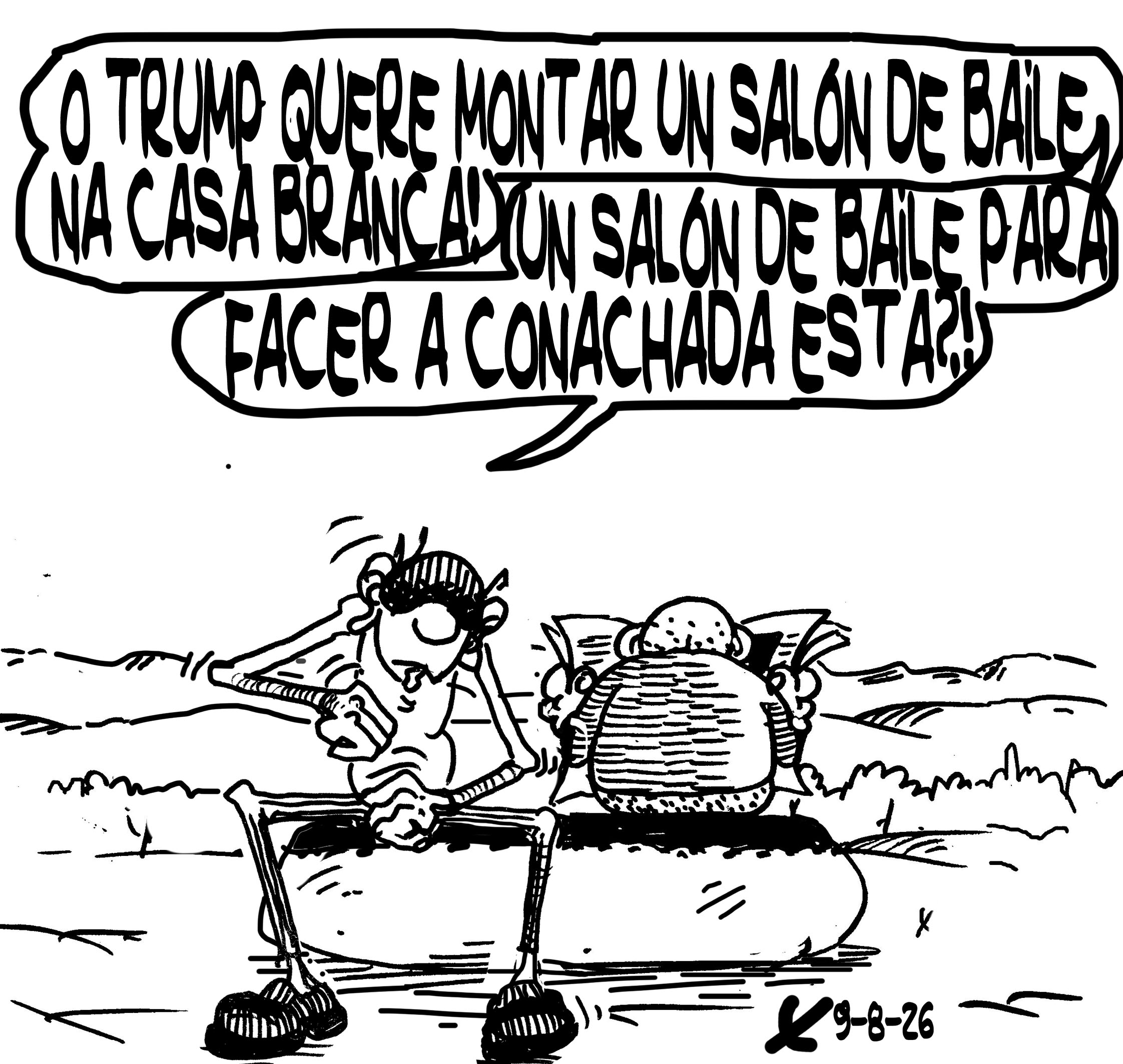 Viñeta de O Carrabouxo do 9 de agosto de 2026