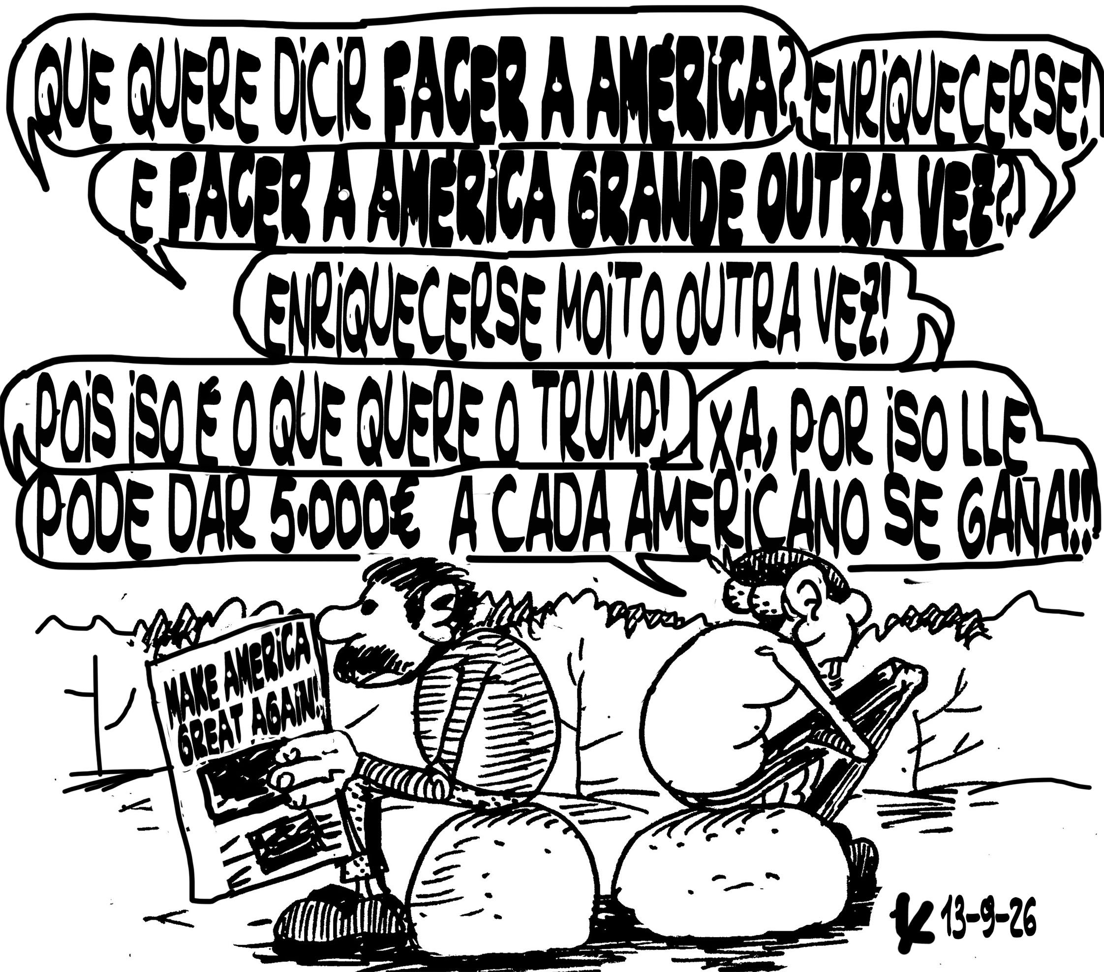 Viñeta de O Carrabouxo do 13 de setembro de 2026