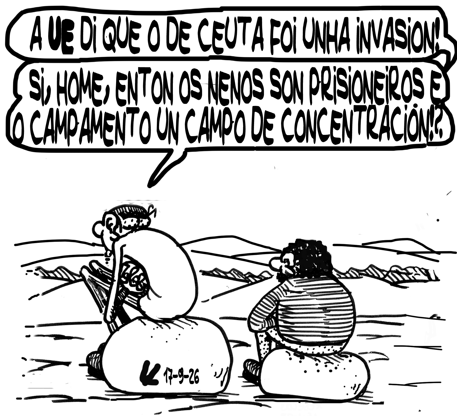 Viñeta de O Carrabouxo do 17 de setembro de 2026