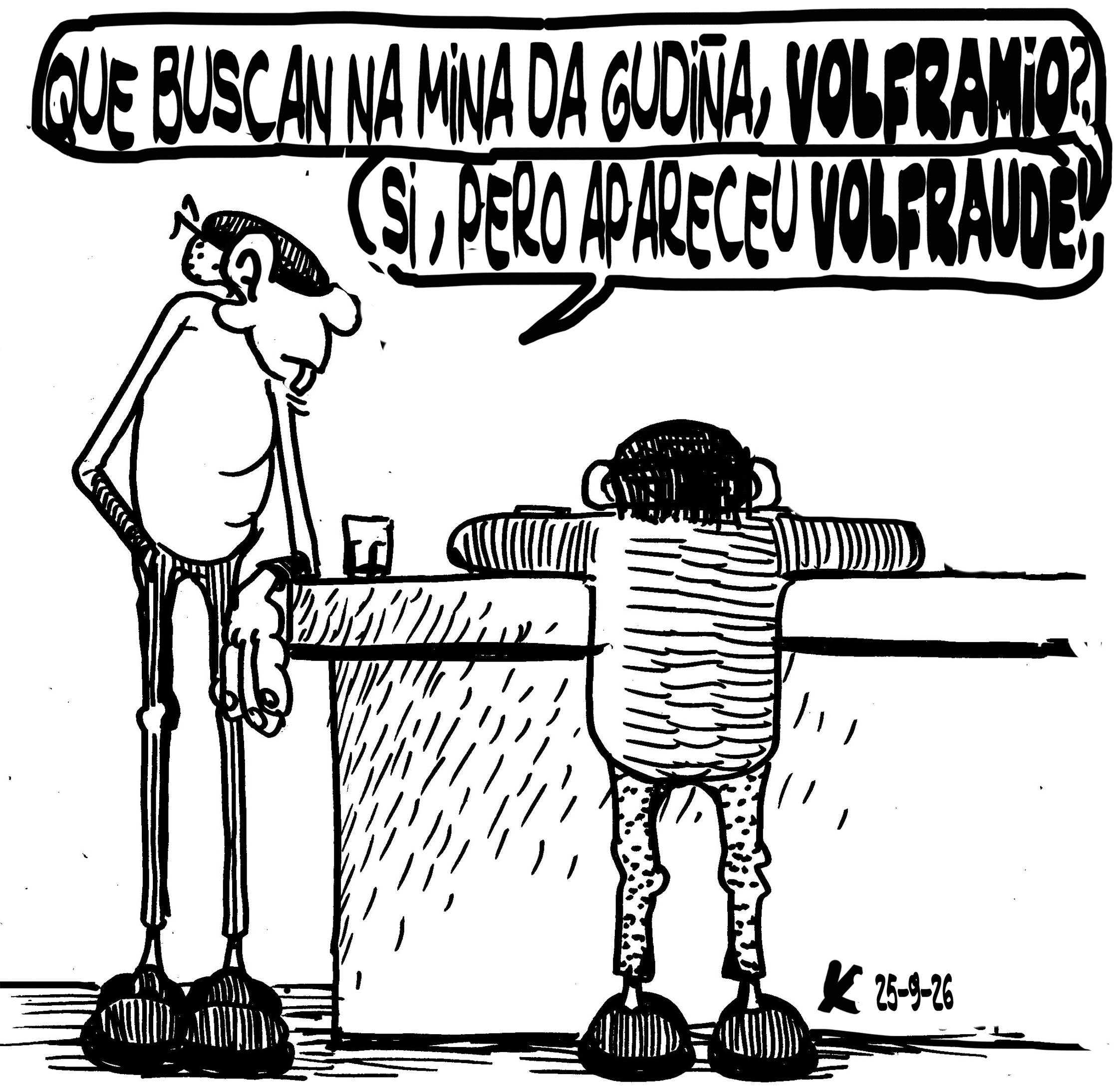 Viñeta de O Carrabouxo do 25 de setembro de 2026