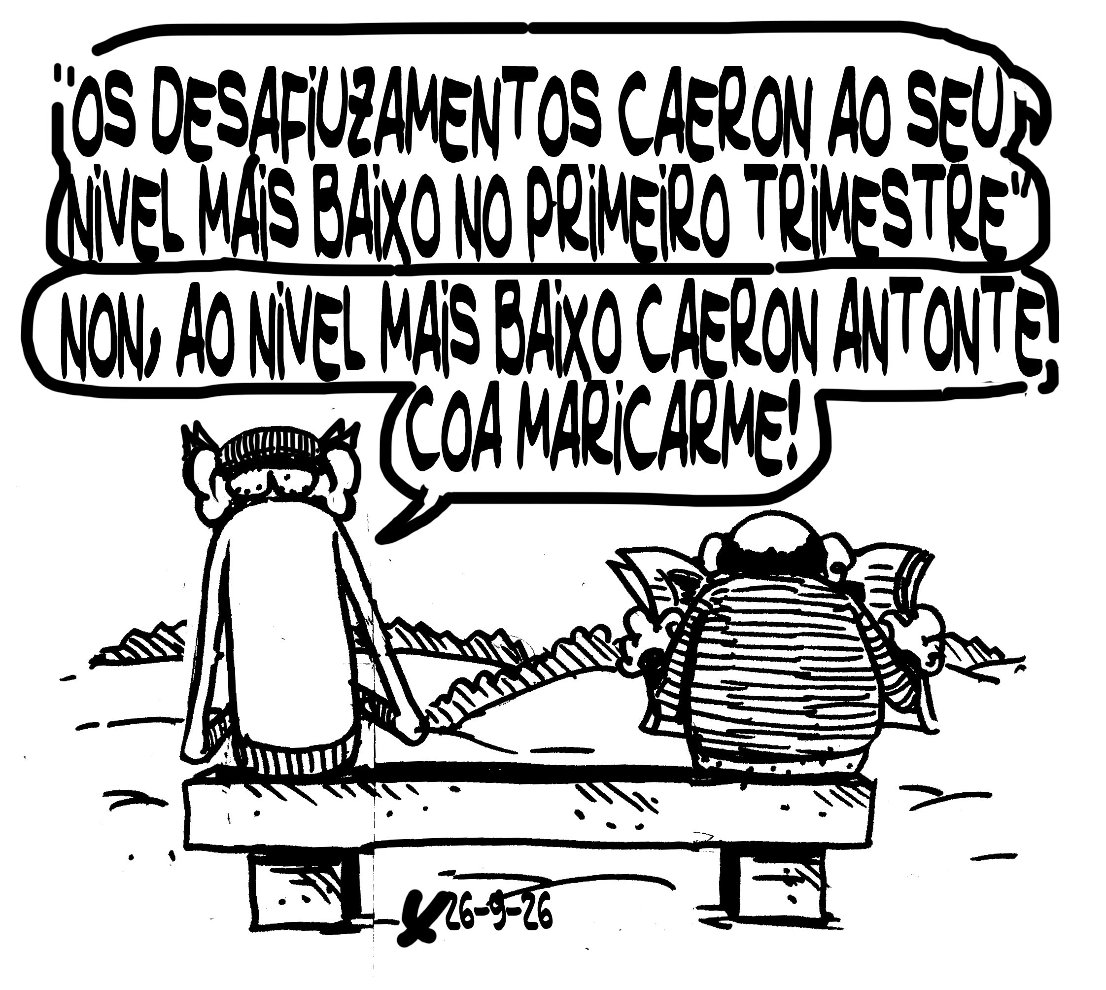 Viñeta de O Carrabouxo do 26 de setembro de 2026