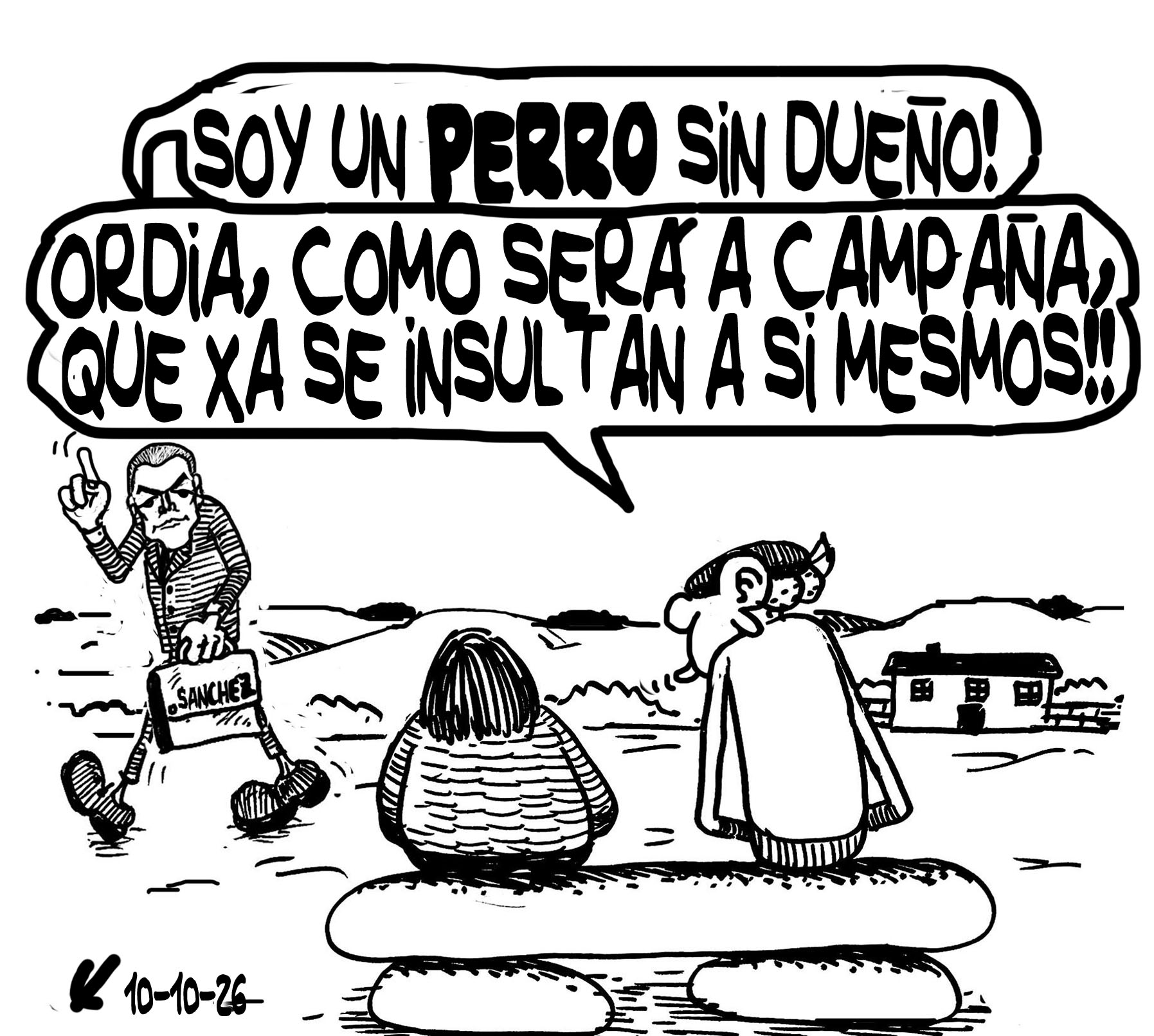 Viñeta de O Carrabouxo do 10 de outubro de 2026