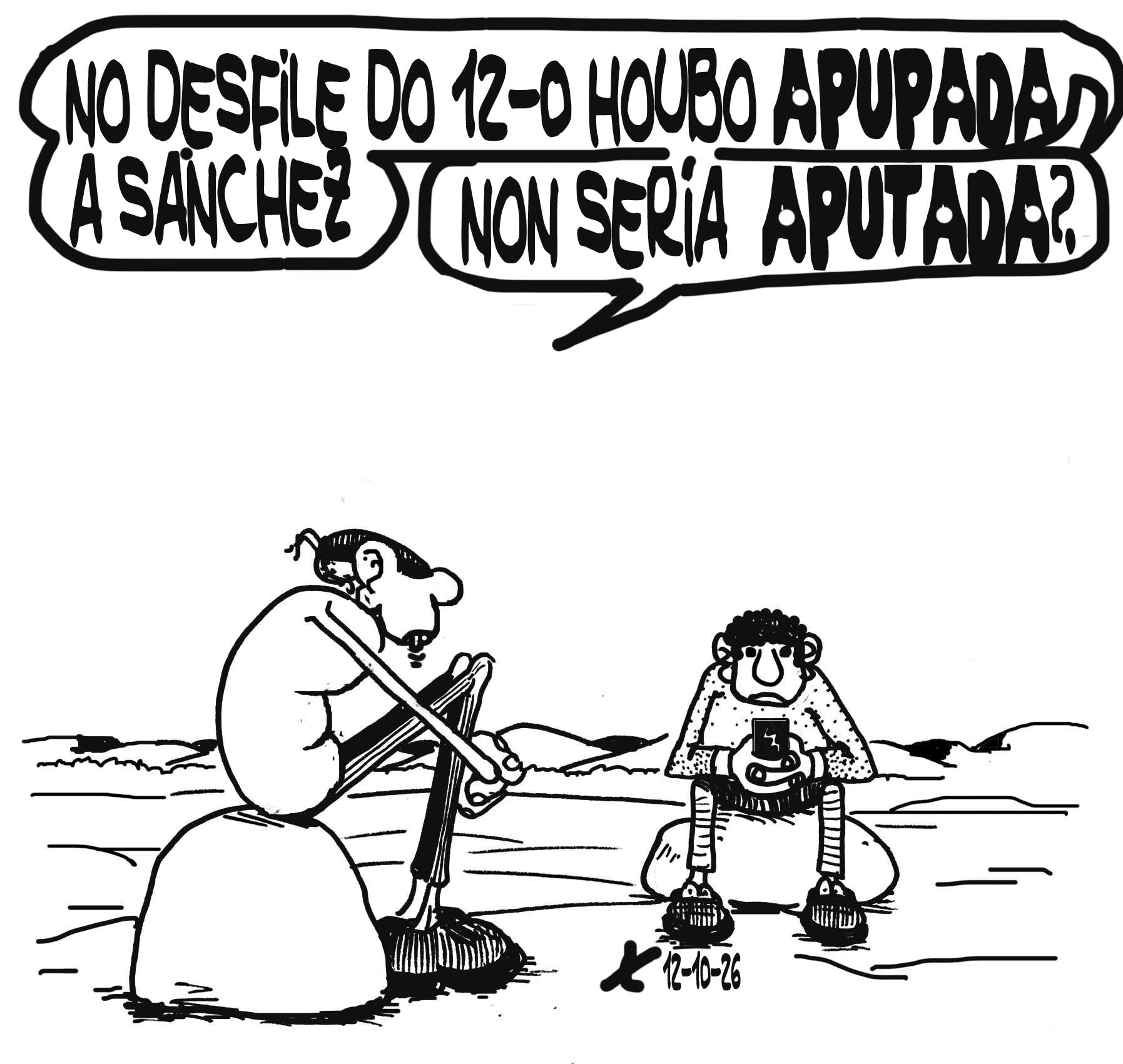 Viñeta de O Carrabouxo do 12 de outubro de 2026