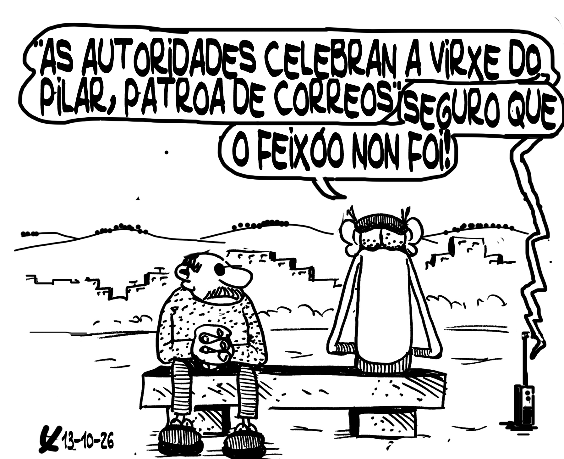 Viñeta de O Carrabouxo do 13 de outubro de 2026