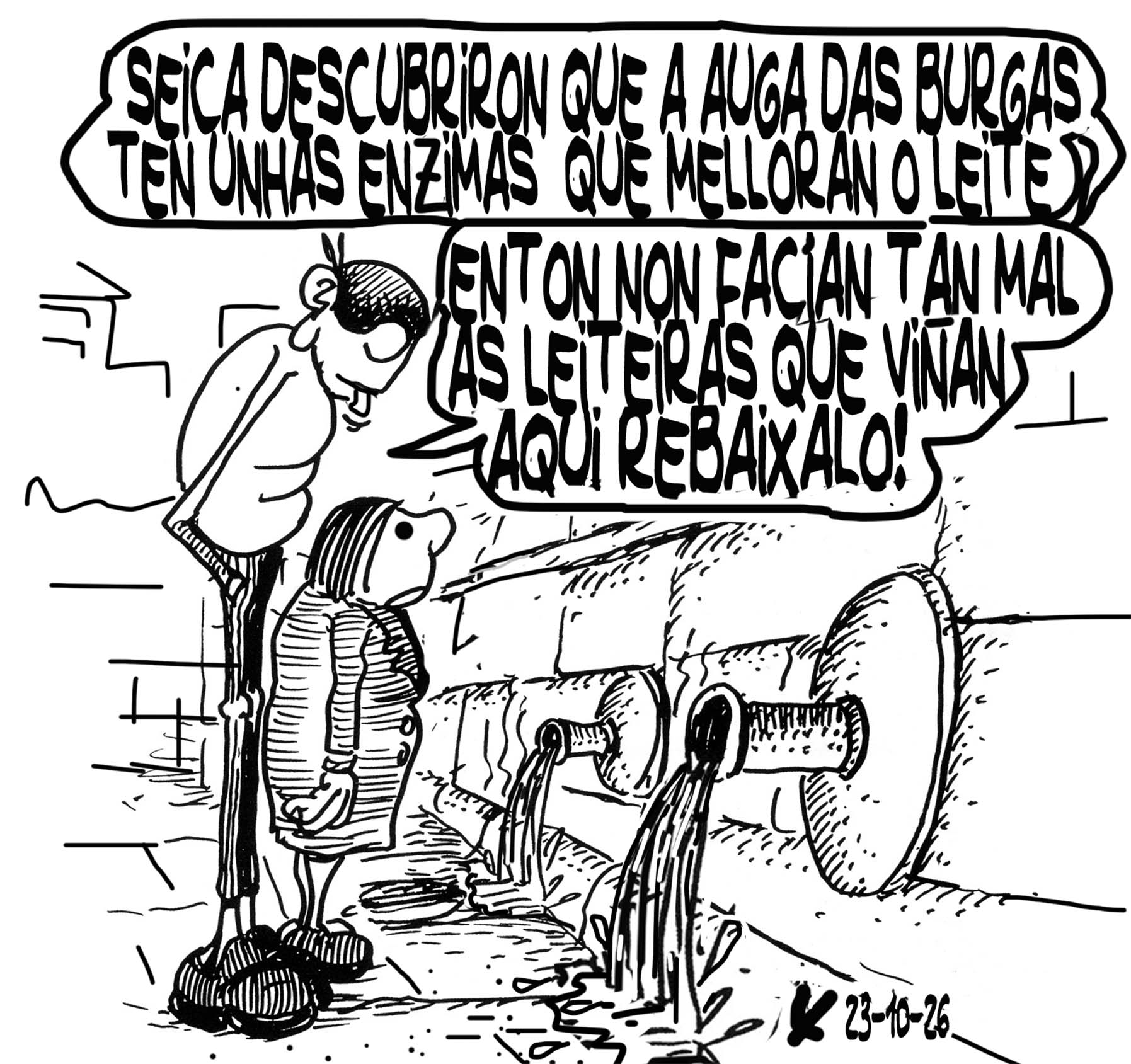 Viñeta de O Carrabouxo do 23 de outubro de 2026