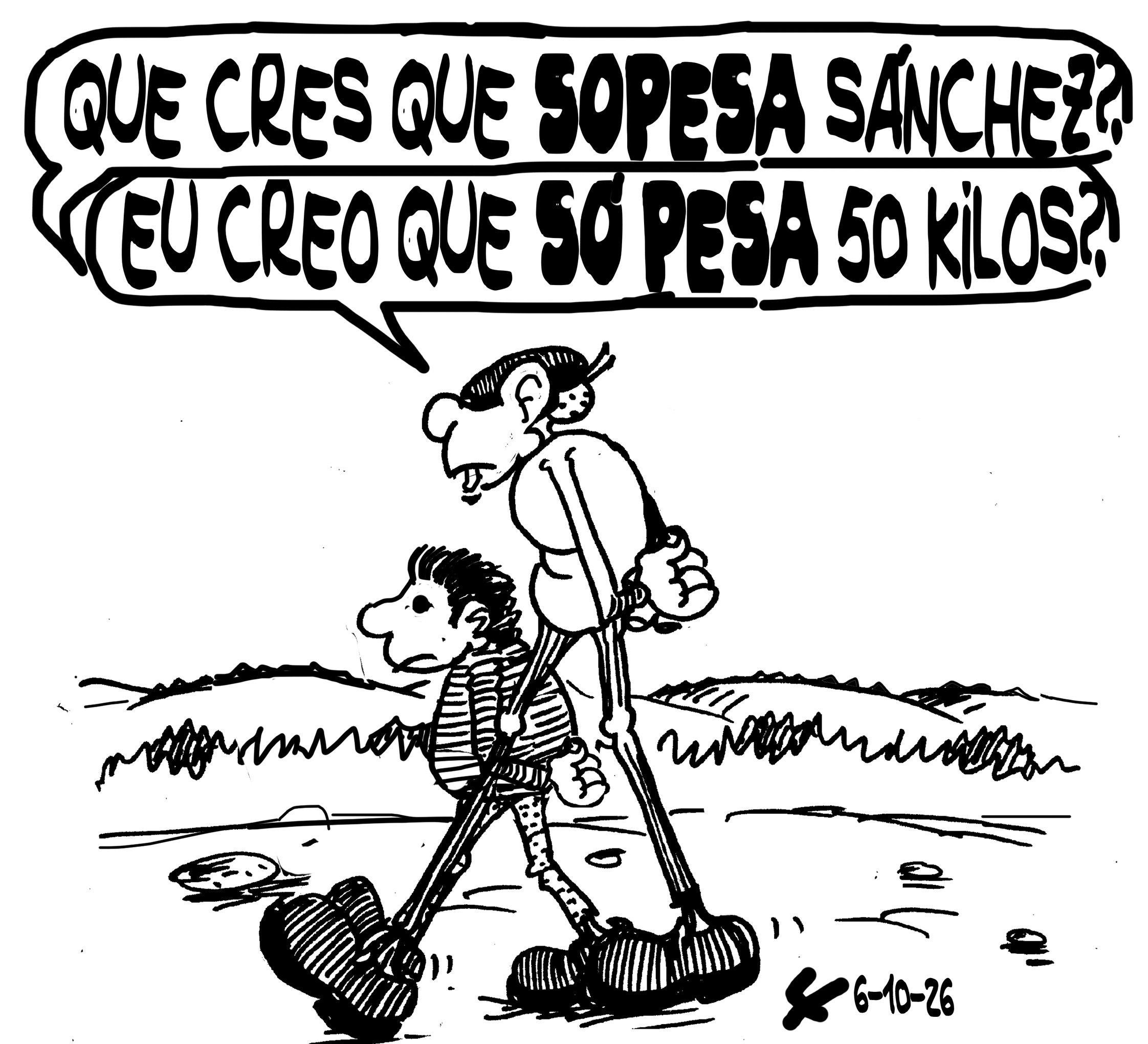 Viñeta de O Carrabouxo do 6 de outubro de 2026